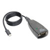 Picture of Tripp Lite Keyspan High Speed USB-C to Serial Adapter DB9 RS232 Cable, 3 Feet / 0.91 Meters, Windows Server & MacOS Compatible, 3-Year Warranty (USA-19HS-C)