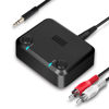 Picture of AptX HD Low Latency Bluetooth Transmitter - August MR270 HD - Bluetooth v5.0 Dual Link Headphone Adaptor for TV - Connect Two Pairs of Wireless Headphones to TV, Tablet, and PC