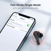 Picture of Wireless Earbuds, Boltune Bluetooth V5.0 in-Ear Stereo Wireless Headphones 40Hours Playing Time Bluetooth Earbuds Built-in Mic Single/Twin Mode, Red