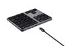 Picture of MCSaite Bluetooth Number Pad, Multi-Device Wireless Numeric Keypad, Aluminum Dual Mode 3-in-1 (BT1+BT2+USB) Portable Slim Bluetooth Numpad 10 Key for Laptop, Mac, MacBook Air/Pro, iMac, Surface Pro