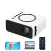 Picture of Portable Mini Projector with wifi for iPhone android phone win10 laptop,with Remote Controller Built-in Speaker wireless connect,Audio Port, Tablet USB Flash Driver Compatible