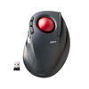 Picture of ELECOM DEFT Trackball Mouse, 2.4GHz Wireless, Finger Control, 8-Button Function, Ergonomic Design, Optical Gaming Sensor, Smooth Red Ball, Windows11, macOS (M-DT2DRBK-G)