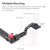 Picture of Gimbal Adjustable Handle Grip for DJI Ronin S/SC/RSC2, Stabilizer Handgrip Extension Bracket with Cold Shoe Mount 1/4 3/8 Threaded Holes for Video Light, Microphone, Monitor