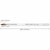 Picture of PANA Pure Kolinsky Hair Acrylic Nail Brush - Round Clear Acrylic Handle (Size 12) - Nail Brush for Acrylic Nail Application, Nail Extension, Manicure Pedicure Salon Beginner and Professional