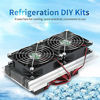 Picture of 12V 12A Thermoelectric Peltier Refrigeration Cooling System Semiconductor Refrigeration Cooler DIY Kit Mini Air Conditioner Fridge