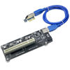 Picture of PCIe to PCI Adapter Card,PCI Express x1 to PCI Single/Double Converter,PCI-e Extender Card with USB3.0 Cable for Desktop Sound Card (PCIe to Single PCI Slot)