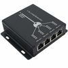 Picture of POE Extender RJ45 4-Port 10/100M IEEE802.3at (Power-in) to IEEE802.3af (Power-Out) for Ethernet/PoE Power AP, IP Camera, IP Telephone and Other Network equipments