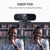 Picture of AUKEY Webcam 1080p Full HD, Live Streaming Camera with Noise Reduction Microphone, Desktop or Laptop USB Webcam for Widescreen Video Calling and Recording