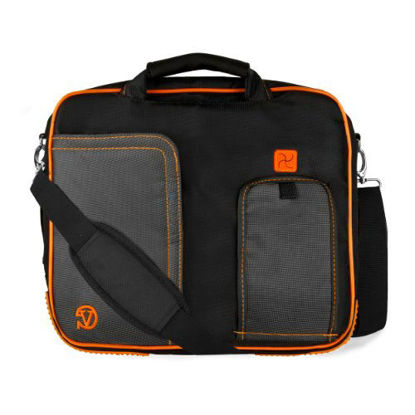 Picture of Orange Tablet Messenger Bag for Core Innovations 10.1-inch Tablet CTB1016G