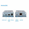 Picture of HDMI Extender HD 1080P with Audio Extractor Via Rj45 Cat5 Cat5e Cat6 Over Ethernet Cable TCP/IP Up to 393ft/150m for DVD,Blue Ray,TV Box (RX)?