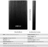 Picture of External Hard Drive 2TB Ultra-Thin Hard Drive USB3.0 Portable Hard Drive 2000GB Compatible PC Notebook Desktop (2TB, Black)