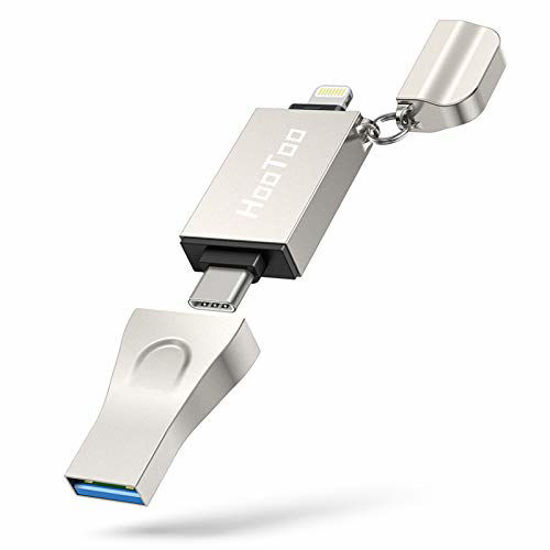 MFi Certified 128GB Photo Stick for iPhone Flash Drive,USB Memory Stick  Thumb