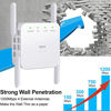 Picture of WiFi Extender WiFi Booster Wireless Signal Repeater 1200 Mbps Wall-Through Strong, Up to 3500 Sq ft -2.4G and 5G with Ethernet Port for Home Range Extender Device