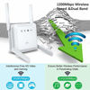 Picture of WiFi Range Extender Wireless Signal Repeater Booster, Extend WiFi Signal to Smart Home & Alexa Devices High Resolution Support Desktop Laptop (1200Mbps, White)