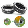 Picture of Extension Tube, Auto Focus Macro Extension Tube Set for Canon EOS RF-Mount Mirrorless Cameras(13mm 18mm)