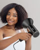 Picture of SIYOO Hair Dryer, 1600W Ionic Blow Dryer with Diffuser, Constant Temperature Hair Care Without Hair Damage, Lightweight Portable Travel, Hairdryer for Women Man, Black