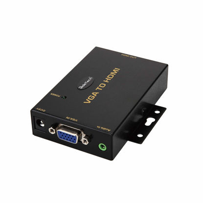 Picture of JideTech 1080P VGA to HDMI Converter with 3.5mm Audio Port for PC Laptop Display Computer Mac Projector