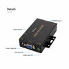 Picture of JideTech 1080P VGA to HDMI Converter with 3.5mm Audio Port for PC Laptop Display Computer Mac Projector