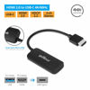 Picture of gofanco HDMI 2.0 to USB C Converter (HDMI System to USB Type C Monitor) - 4K @60Hz, HDCP 2.2, 2-ch Stereo Audio, USB-Powered - Not Compatible with Apple Studio Display, LG Ultrafine (HDMIUSBC)