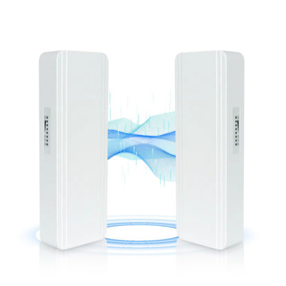 Picture of Davuaz Wireless Bridge,2.4GHz 300Mbps 2x14dBi High Speed | 1KM Long Range Working Distance | Point to Point Ptmp Outdoor WiFi Bridges for Wireless Network Expansion（2 Pack）