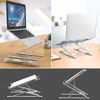 Picture of ElfAnt Laptop Stand Adjustable Portable Aluminum for 10" - 17" Laptop Tablet