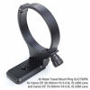 Picture of iShoot Tripod Mount Ring for Canon EF 28-300mm f/3.5-5.6L is USM, Lens Collar Support for Canon EF 70-300mm f/4-5.6L is USM CNC, CNC Machined, Aviation Aluminum, Bottom is Camera Quick Release Plate