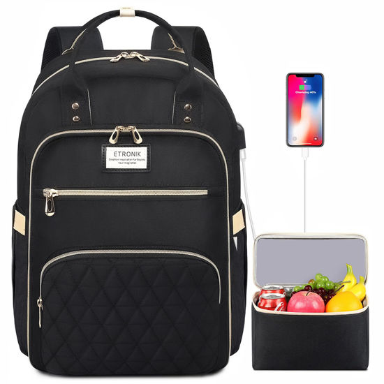 Travel Backpack For Men Work Bag, Carry On Hand Luggage, Water Resistant  Business Large Daypack Weekender Bag, Slim Durable Laptop Backpack With USB  Charging Port, College Bag Computer Bag Gifts For Men