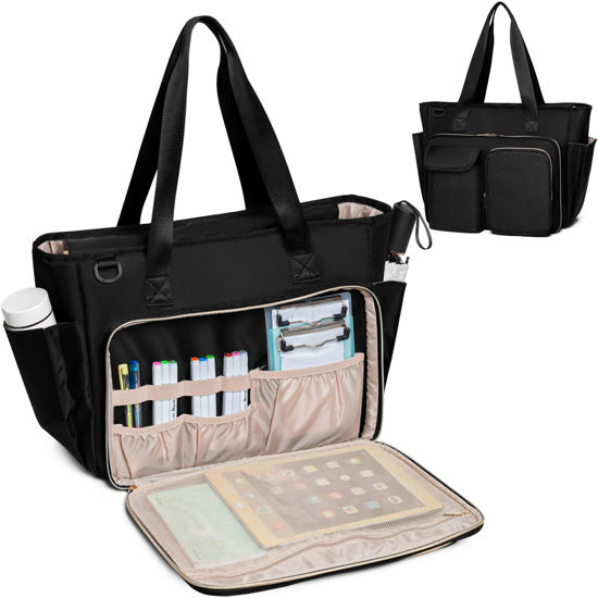 GetUSCart Fasrom Teacher Tote Bag with Laptop Compartment