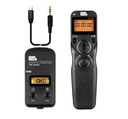 Picture of Pixel Camera Timer TW-283 S2 Wireless Shutter Release Remote Control Compatible with Sony a1, a9, a7, a7R, a7S, a6600, a6500, a6400, a6300, a6000, a5100, a5000, HX400, HX90, RX10, RX100, a68, a58