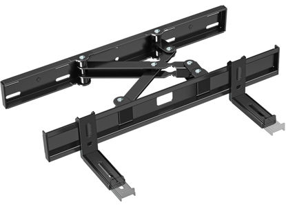 Mounting Dream Soundbar Mount Bracket for Mounting Above or Under TV Fits  Most of Sound Bars Up to 15 Lbs, with Detachable Long Extension Plates