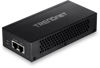 Picture of TRENDnet Gigabit Ultra PoE+ Injector, Supplies PoE (15.4W), PoE+(30W) Or Ultra PoE(60W), Network A PoE Device Up To 100m(328 ft), Supports IEEE 802.3af,802.at,Ultra PoE, Plug & Play, Black, TPE-117GI