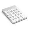 Picture of Satechi Slim Aluminum Bluetooth Wireless 18-Key Keypad Keyboard Extension - Compatible with MacBook Pro, MacBook Air, Mac Mini, iMac, iMac Pro, iPad, iPhone and More (Silver)