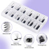 Picture of Premade Fans Eyelash Extensions 1200PCS Eyelash Extension 10D Volume Lash Extension Loose Promade Fans C/D Curl Mixed Length 9-20mm Pointed Base Pre Made Lashes(1200PCS-10D-0.07-D, 9-20mm mixed)