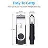 Picture of USB Flash Drive Thumb Drive High Speed USB Waterproof USB 2.0 Drive Sliver Memory Stick with Keychain for PC/Laptop (2TB)