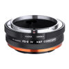 Picture of K&F Concept Lens Mount Adapter FD-NEX IV Manual Focus Compatible with Canon FD & FL 35mm Lens and Sony E Mount Camera Body