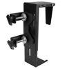 Picture of VIVO Adjustable Clamp-on Desk Leg PC Mount, Under Desk PC Mount, Computer Case CPU Holder with Tool-Free Installation, Black, MOUNT-PC01C