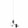 Picture of HYS UHF VHF 2meter 70CM 21inches NMO Antenna with NMO Mount 4meter(13.1ft) PL259(UHF Male) RG58 Coax Cable and L Shape Fender Bracket Mount for Trunk Car Mobile Radio Transceiver