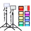 Picture of Led Video Light for Camera, RGB Photography Lighting Kit (2 Packs) with Adjustable Tripod Stand/Remote,Dimmable 6500K for Desktop Filming/Streaming/Video Conferencing/Studio Shooting