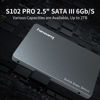 Picture of fanxiang S102 Pro 1TB 2.5" SSD Internal Solid State Drive, SATA III 6Gb/s, Up to 560MB/s, Aluminum Alloy Shell, SLC Cache, 3D NAND TLC, Compatible with Laptop and PC Desktops