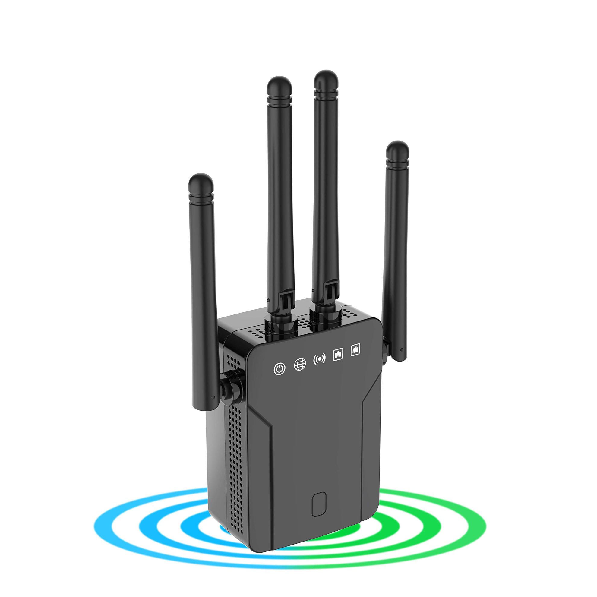 GetUSCart- Wireless Bridge WiFi to Ethernet Adapter - AC1200 Dual Band ...