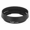 Picture of Haoge LH-ZM35 Bayonet Metal Round Lens Hood Shade for Voigtlander APO-LANTHAR 35mm f2 50mm f/2.0 Aspherical VM, Carl Zeiss Distagon T 1.4/35 35mm f1.4 f/1.4 ZM Lens Black