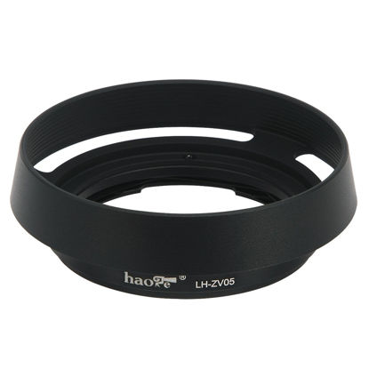 Picture of Haoge LH-ZV05 Round Metal Lens Hood for Carl Zeiss Biogon T* 2/35 35mm f2 ZM, C Biogon T* 2.8/35 35mm f2.8 ZM, Planar T* 2/50 50mm f2 ZM; Voigtlander NOKTON Classic 35mm f1.4 VM, 40mm f1.4 VM as LH-6