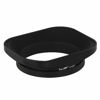 Picture of Haoge LH-E52T 52mm Square Metal Screw-in Lens Hood with Cap for 52mm Canon Nikon Sony Leica Voigtlander Nikkor Panasonic Pentax Contax Olympus Lens and Other Lens with 52mm Filter Thread