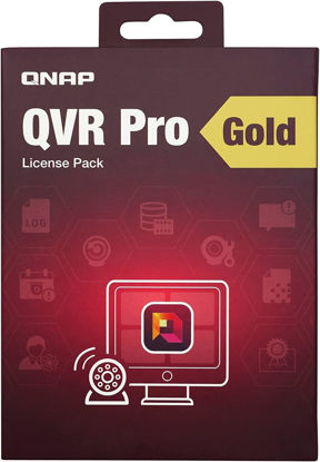Picture of QNAP LIC-SW-QVRPRO-Gold Premium Feature Package for QVR Pro with Camera Channel Scalability 8 Channel License Included