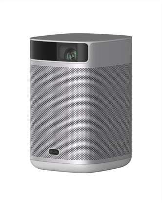 Picture of XGIMI MoGo 2 Portable Projector, Mini Projector with Wifi and Bluetooth, 400 ISO Lumens Movie Projector, Android TV 11.0, 2X8W Speakers, Auto Focus, Object Avoidance, and Screen Adaption