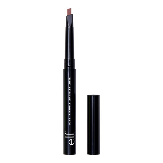 Picture of e.l.f. Love Triangle Lip Filler Liner, 2-in-1 Lip Liner Pencil For Sculpting & Filling, Long-Lasting Intense Color, Mauve