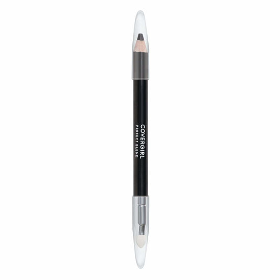 Picture of COVERGIRL Perfect Blend Eyeliner Pencil, Basic Black, Eyeliner Pencil with Blending Tip For Precise or Smudged Look, 1 Count