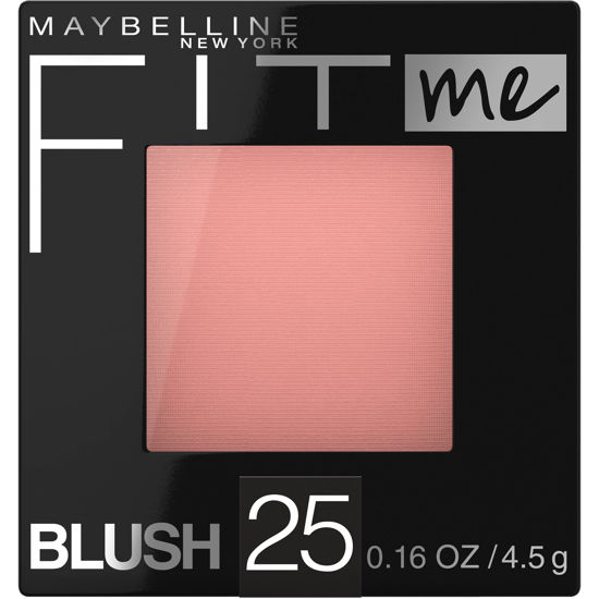 Picture of Maybelline Fit Me Blush, Lightweight, Smooth, Blendable, Long-lasting All-Day Face Enhancing Makeup Color, Pink, 1 Count