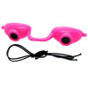 Picture of Super Sunnies Evo Flexible Tanning Bed Goggles UV Eye Protection Glasses Pink, FDA Compliant