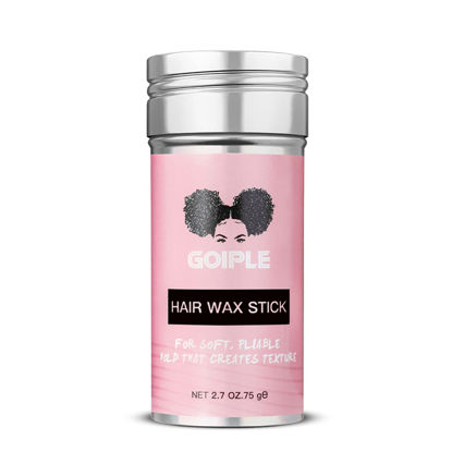 Picture of Wax Stick for Hair, Hair Pomade Stick Long-Lasting Styling Wax Stick, Hair Wax Stick Smoothing & Slick Stick for Hair Wigs, Styling Waxes for Fly Away & Edge Frizz Hair (2.7 oz)